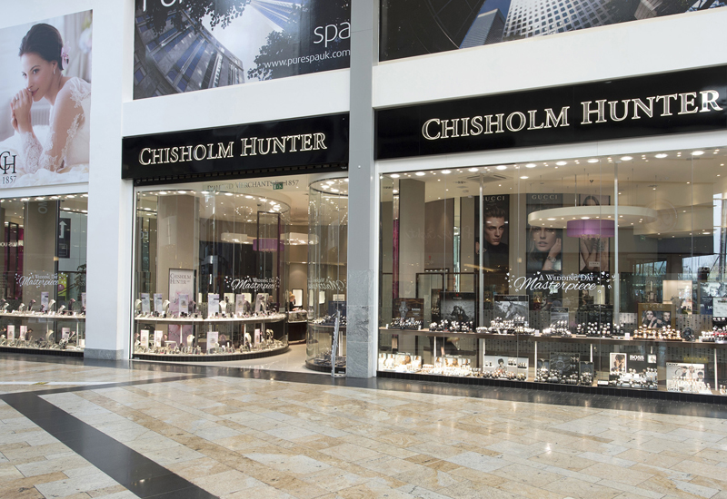 Chisholm hunter glasgow silverburn store